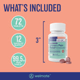 WELMATE confianza en medicamento de venta libre para alivio práctico de molestias urinarias.