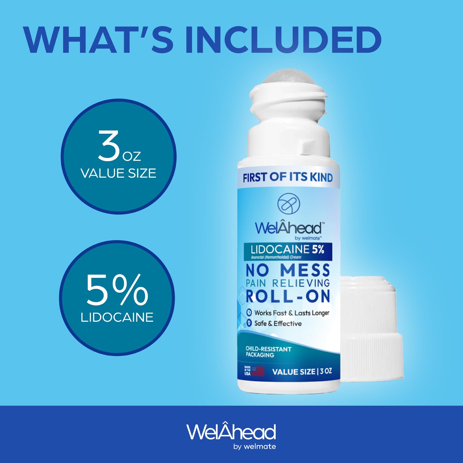 Aplicador roll-on preciso de WELMATE para aplicación limpia y dirigida.