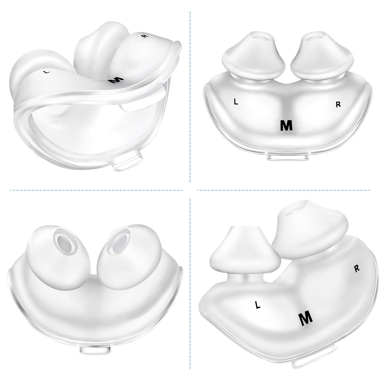 Empaque sellado de Wendycare para almohadilla nasal AirFit P10, higiene garantizada
