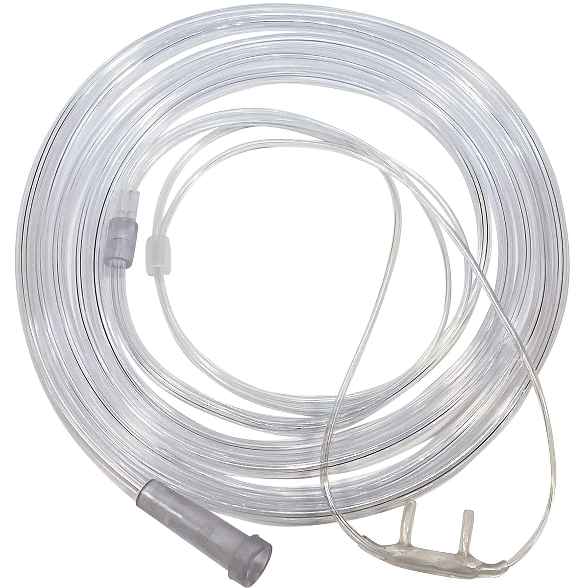Westmed 0137 Micro Cannula con tubo de 7 pies resistente a dobleces para uso diario cómodo