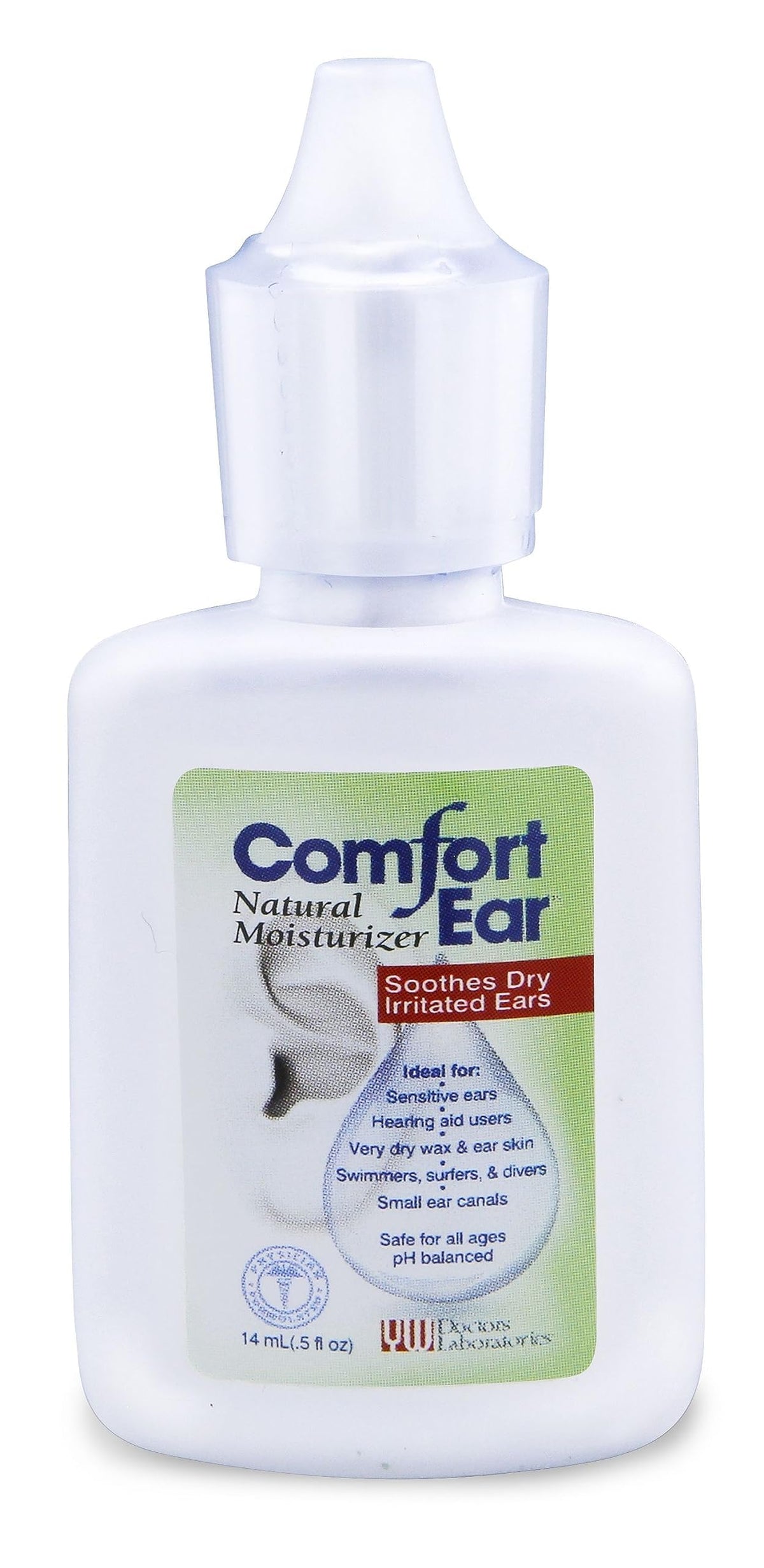 Gotas Westone Comfort Ear en botella para suavizar cerumen y picor.