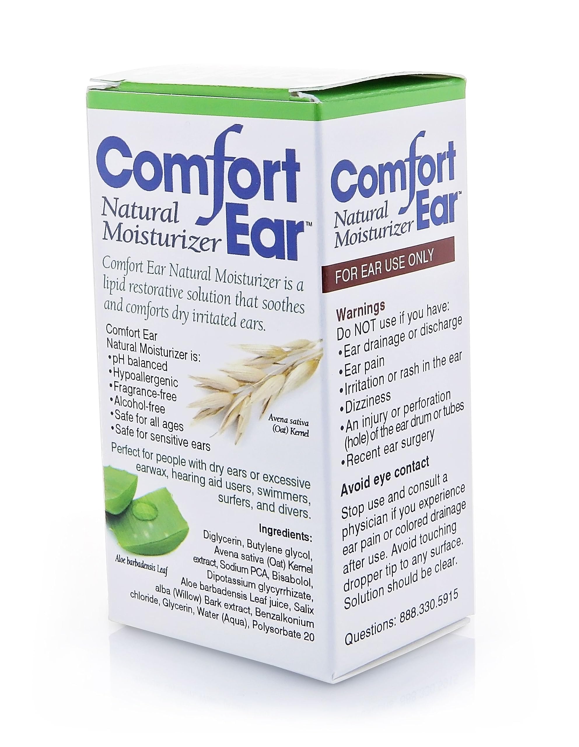Gotas Westone Comfort Ear formato portátil para uso en cualquier lugar.