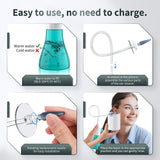 WEUANY kit botella de salina recargable: soluciones caseras para irrigación suave