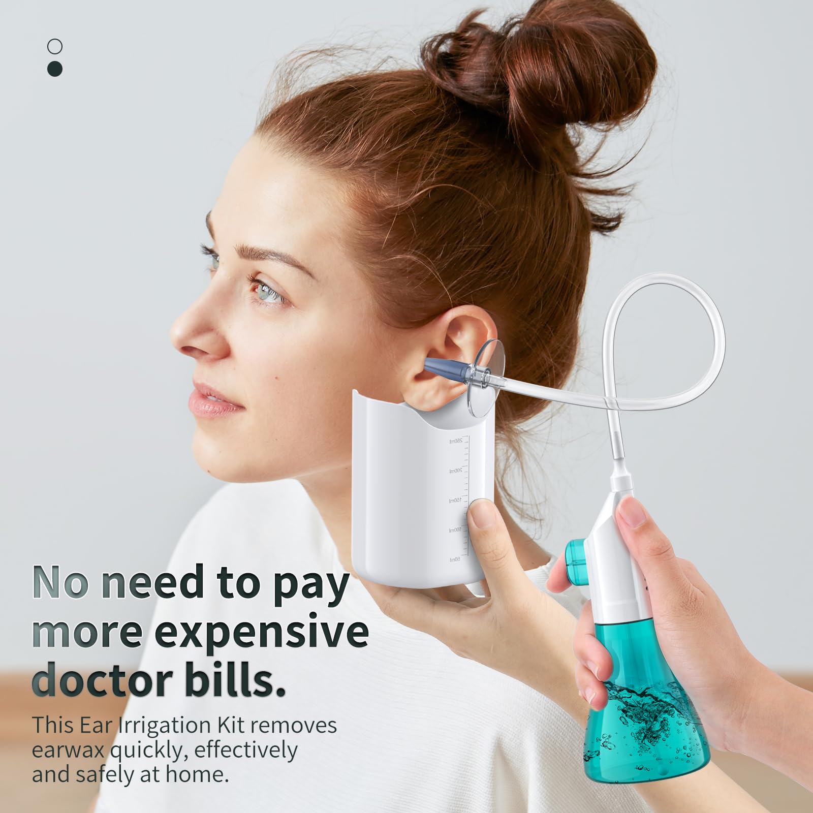 WEUANY kit de limpieza de oídos: puntas desechables para higiene más higiénica