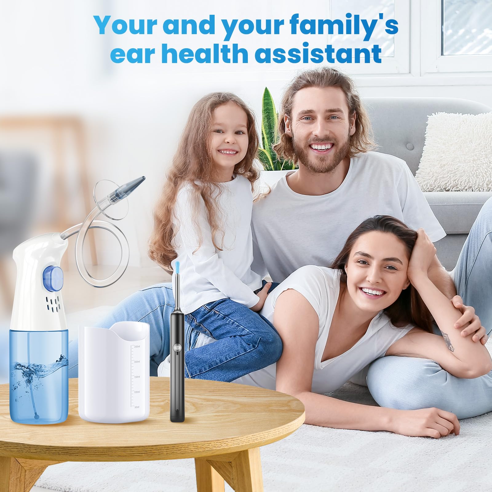 WEUANY kit-cuidado-oreja-iluminacion para higiene familiar.