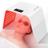 weyais máscara facial con luz roja para un cuidado suave de la piel