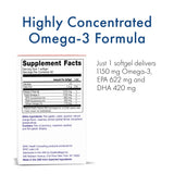 WHC UnoCardio X2, cápsulas naranjas, aporte omega-3 para cerebro y visión.