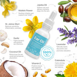 Whisper Aceite para Oídos, aplicación suave en la oreja para alivio