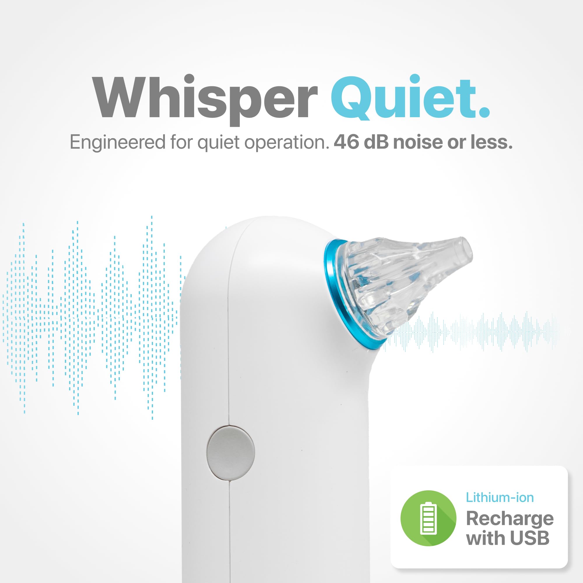 Whisper 1 año de garantía para tranquilidad del usuario.