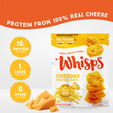 Whisps Queso cheddar crujientes presentación 170 g