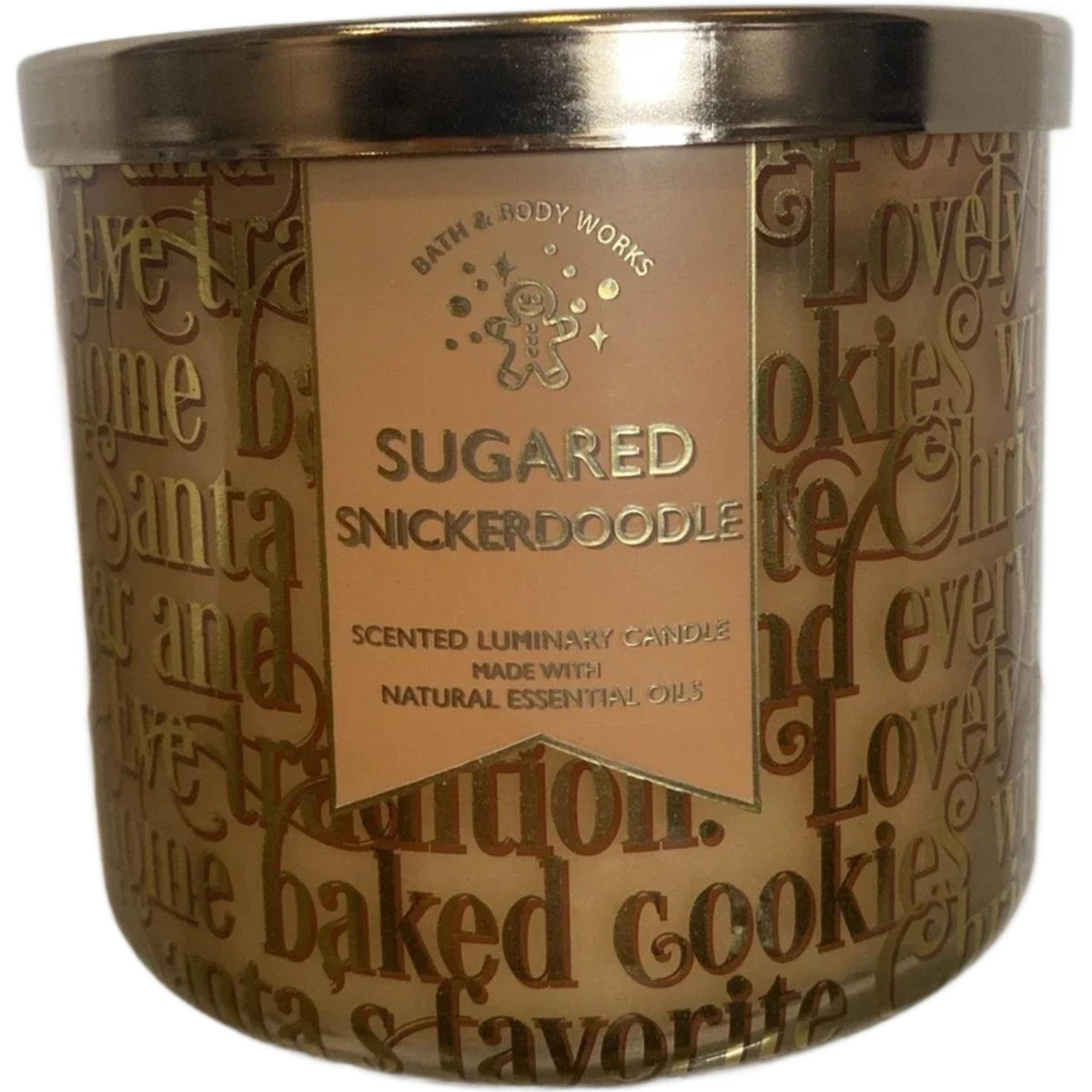 White Barn Sugared Snickerdoodle: vela 3 mechas encendida para atmósfera cálida en el hogar