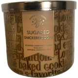 White Barn Sugared Snickerdoodle: vela 3 mechas encendida para atmósfera cálida en el hogar