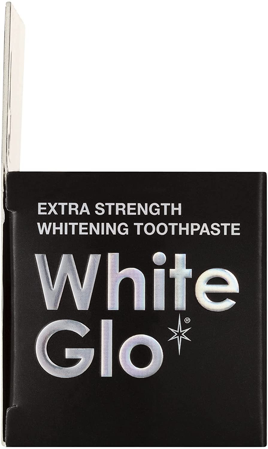 White Glo dentífrico fórmula suave sin irritación, enfoque fórmula suave, limpieza confortable