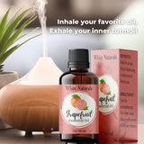 White Naturals Aceite Esencial Pomelo, cuidado capilar para brillo natural.