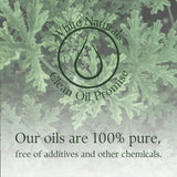 White Naturals citronella, botella ámbar que protege la fragancia y la calidad.