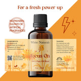 White Naturals Enfoque: difusor energizante para espacios de trabajo activos.