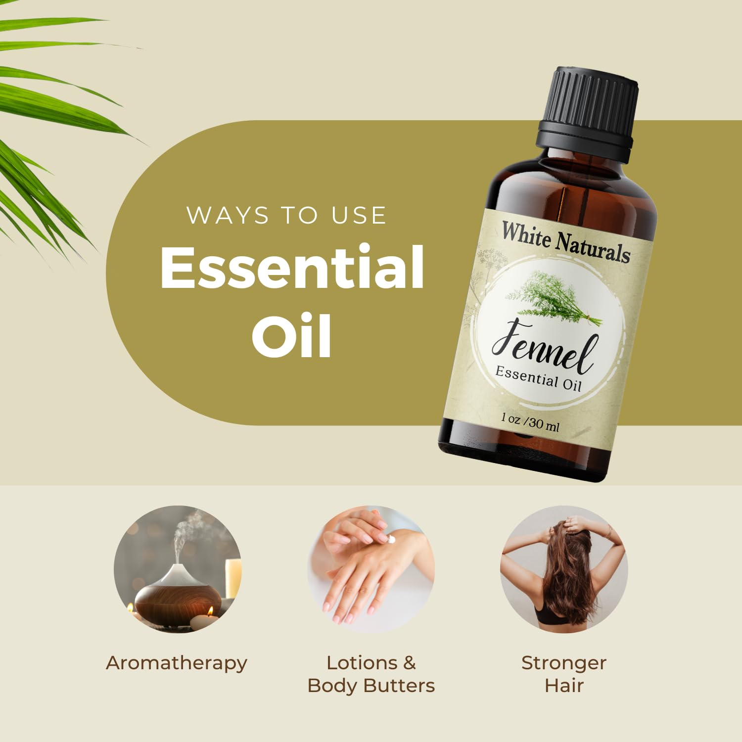 Mezcla casera con hinojo White Naturals para crear aromas personalizados.
