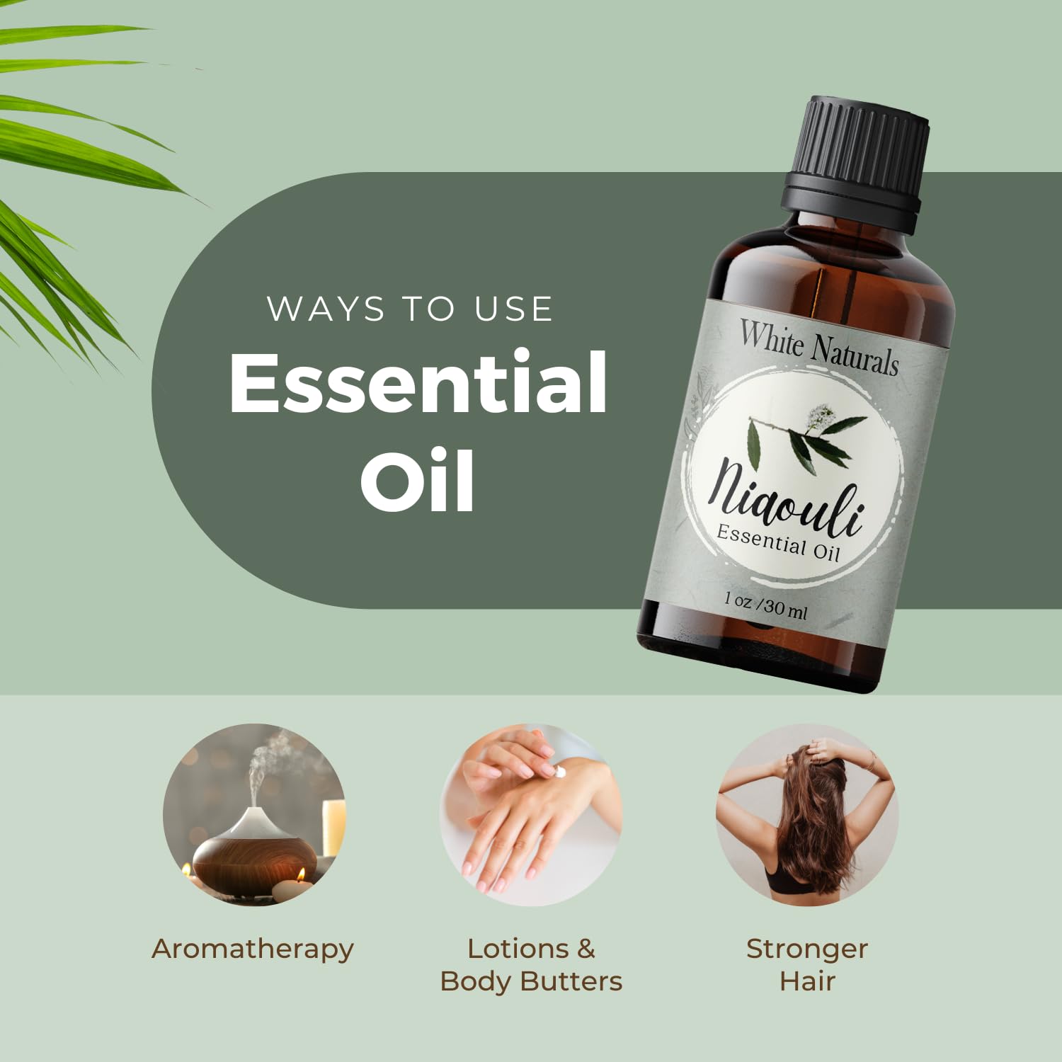 White Naturals Niaouli: cuidado de piel diluido para piel suave.
