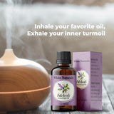 White Naturals Patchouli mezclas-aromaterapia para experiencias relajantes con difusor