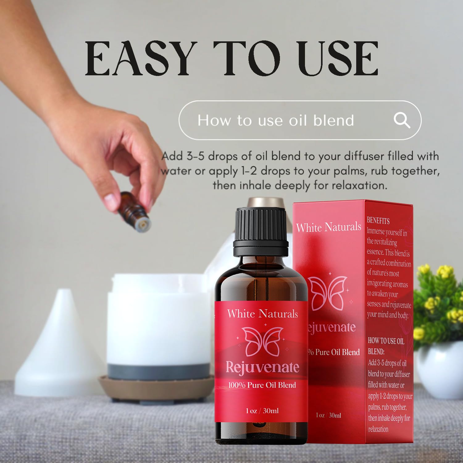 White Naturals Rejuvenating, baño spa: experiencia aromática que transforma la rutina en ritual revitalizante