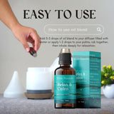 White Naturals Relax & Calm: baño relajante con mezcla suave para momentos de calma.
