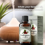White Naturals Wintergreen, ambiente aromático para sesiones de relajación.