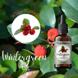 White Naturals Wintergreen, uso por inhalación: experiencia fresca y revitalizante.