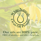 White Naturals Aromaterapia en casa con Ylang Ylang para bienestar floral.