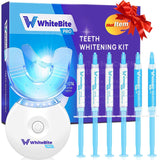 Whitebite Pro kit de blanqueamiento suave para dientes sensibles, ideal para uso en casa.
