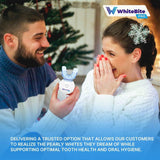 Whitebite Pro uso seguro para esmalte y dientes sensibles con remineralización.
