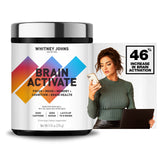 Whitney Johns Brain Activate polvo de vainilla para enfoque sostenido.