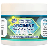 Crema Whole Family Arginina Circulation en frasco de 4 oz para relajar piernas