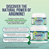 Arginine Circulation Cream de Whole Family con mentol para enfriamiento agradable