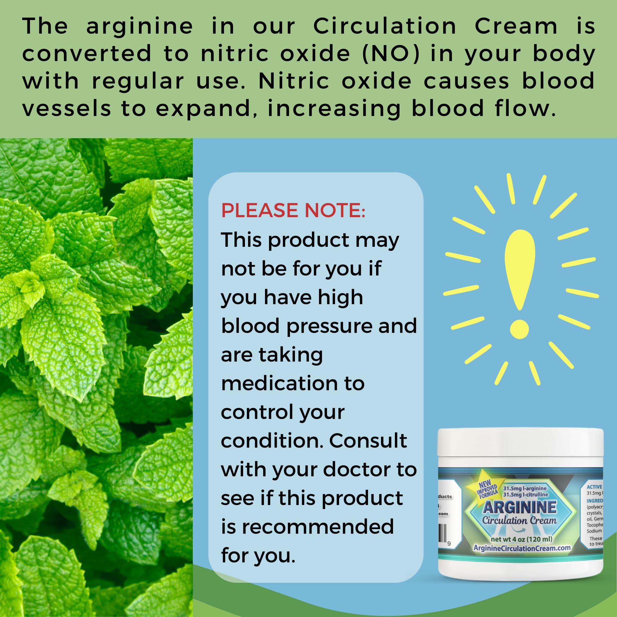Ingredientes clave de Whole Family: arginina, citrulina y mentol para circulación