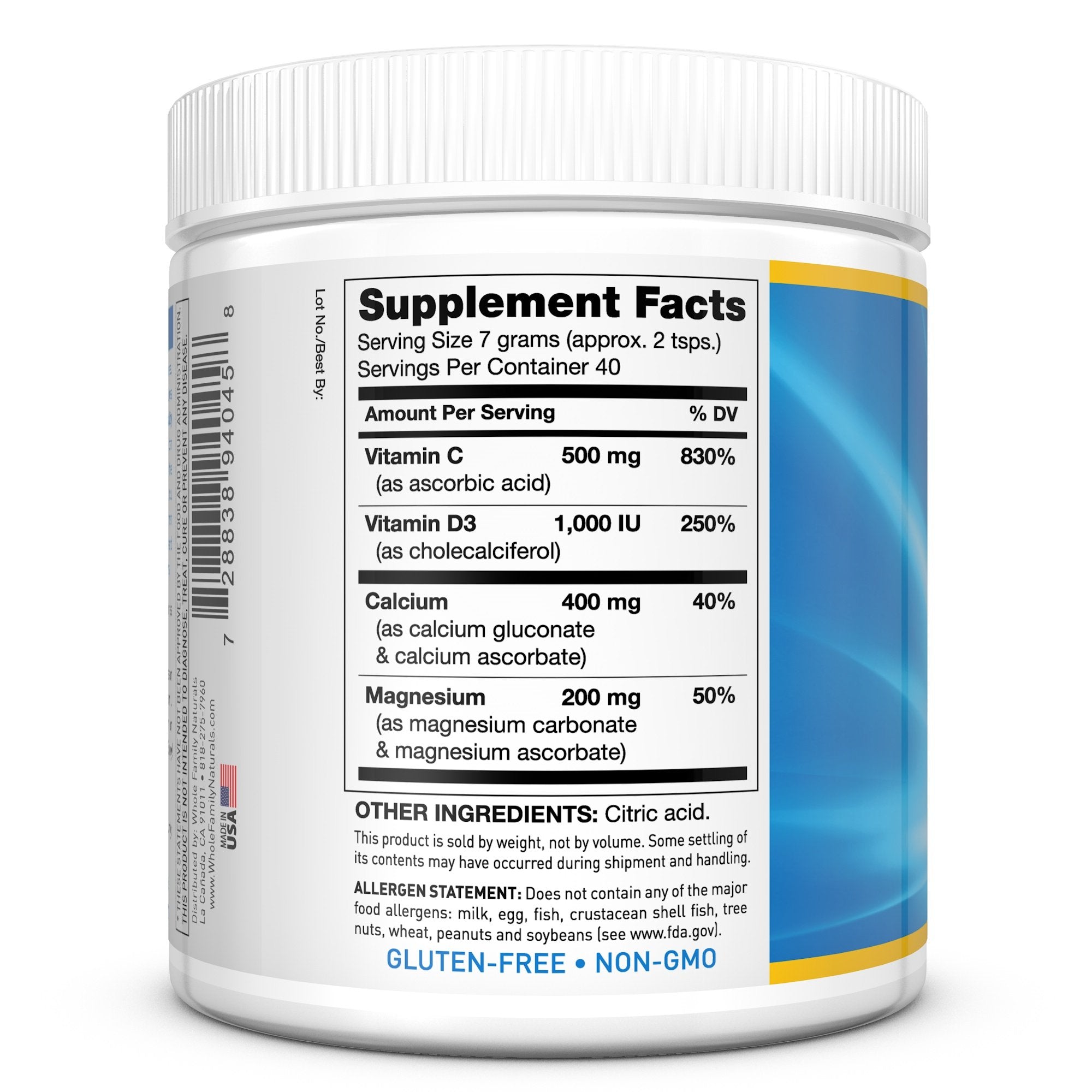 CalMag Plus frasco-puro: ingredientes de calidad y sin aditivos