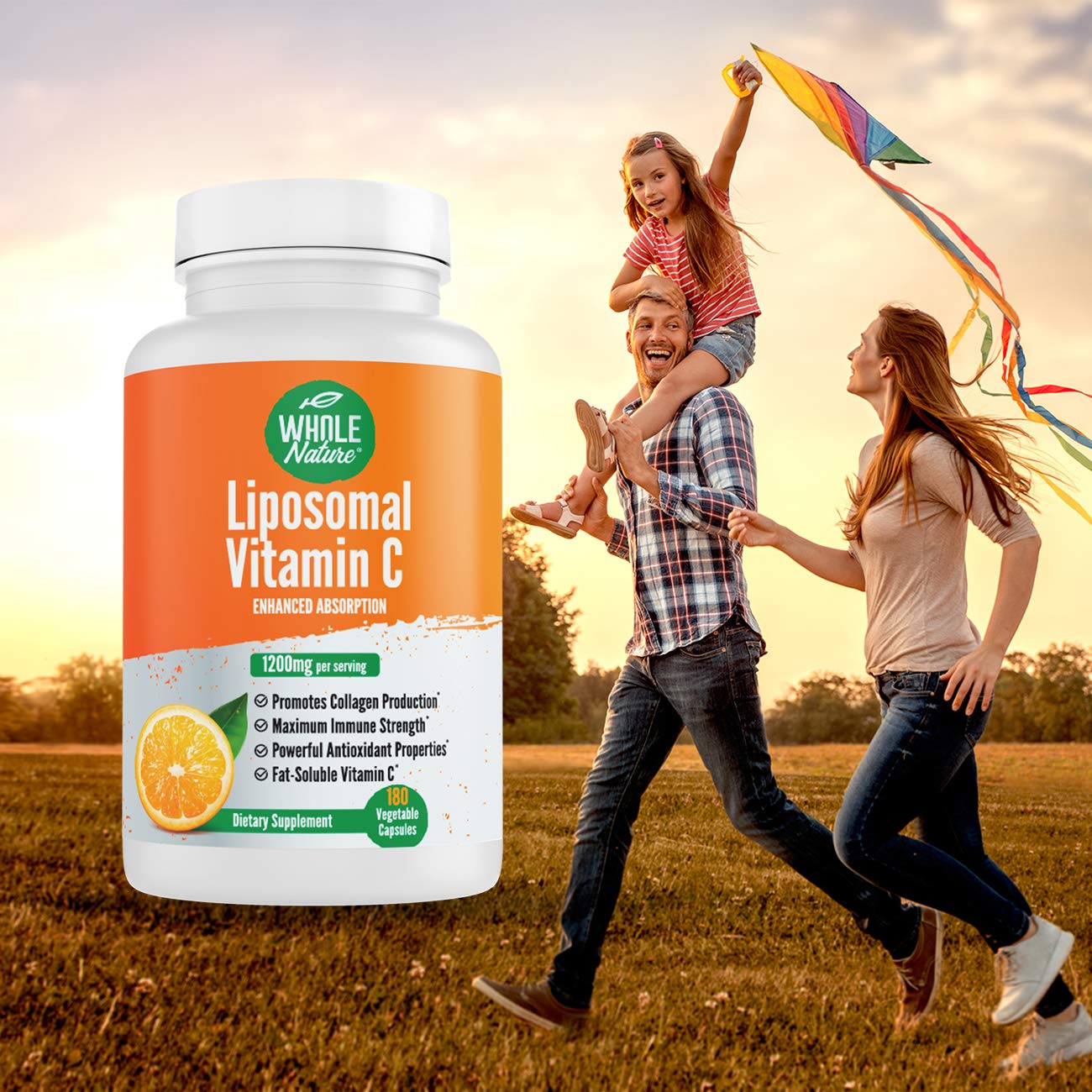 Whole Nature Lecitina de girasol, ingrediente para mejor emulsión y absorción