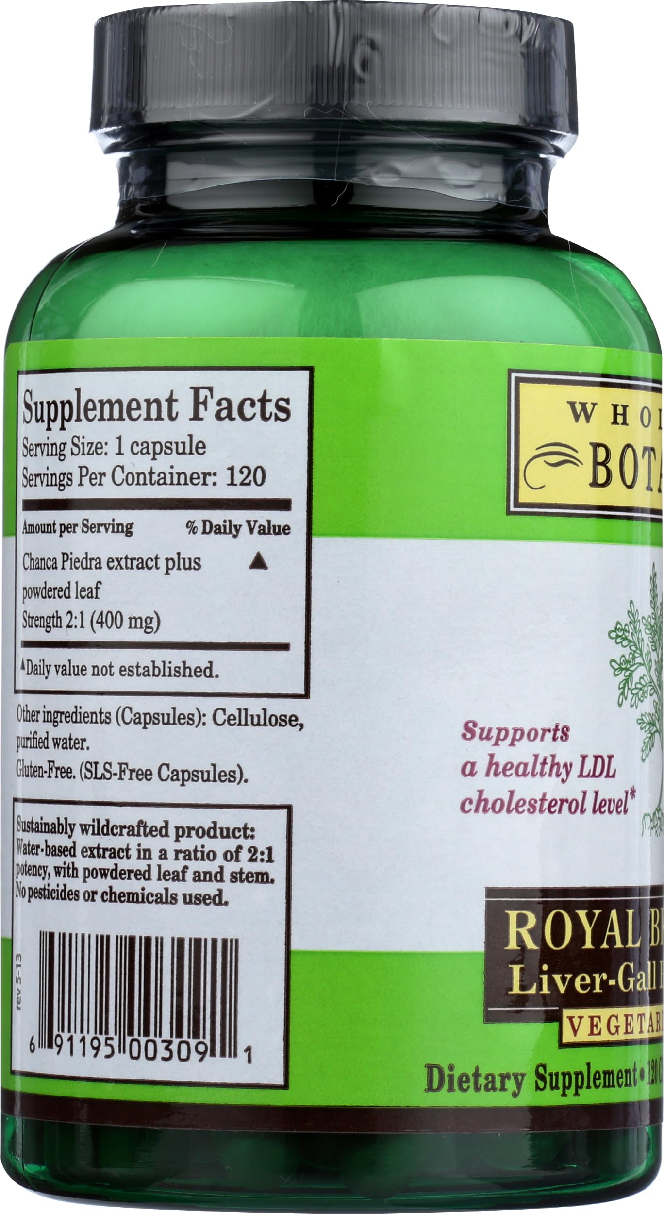 Ingredientes de Royal Chanca Piedra para referencia rápida