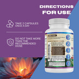 WHOLE WORLD WELLNESS biotina 5000 mcg en cápsulas