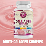 Ingredientes clave de WHOLE WORLD WELLNESS Collagen Complex para soporte de piel y uñas.