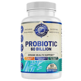 Botella frontal de WHOLE WORLD WELLNESS Probiotico para apoyo digestivo.