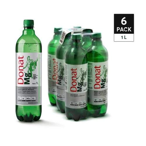 Donat Mg en vaso, experiencia refrescante y natural con magnesio.