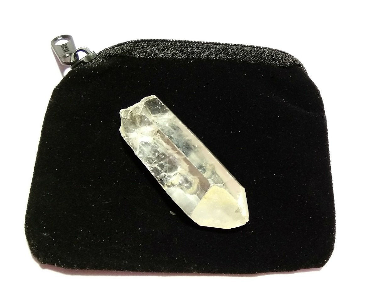 WholesaleGem Cristal Semilla Lemuriano, primer plano, para centrar energía y claridad.