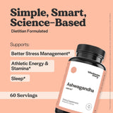 Wholesome Story Ashwagandha Capsules: etiqueta clara para confianza en tu rutina.