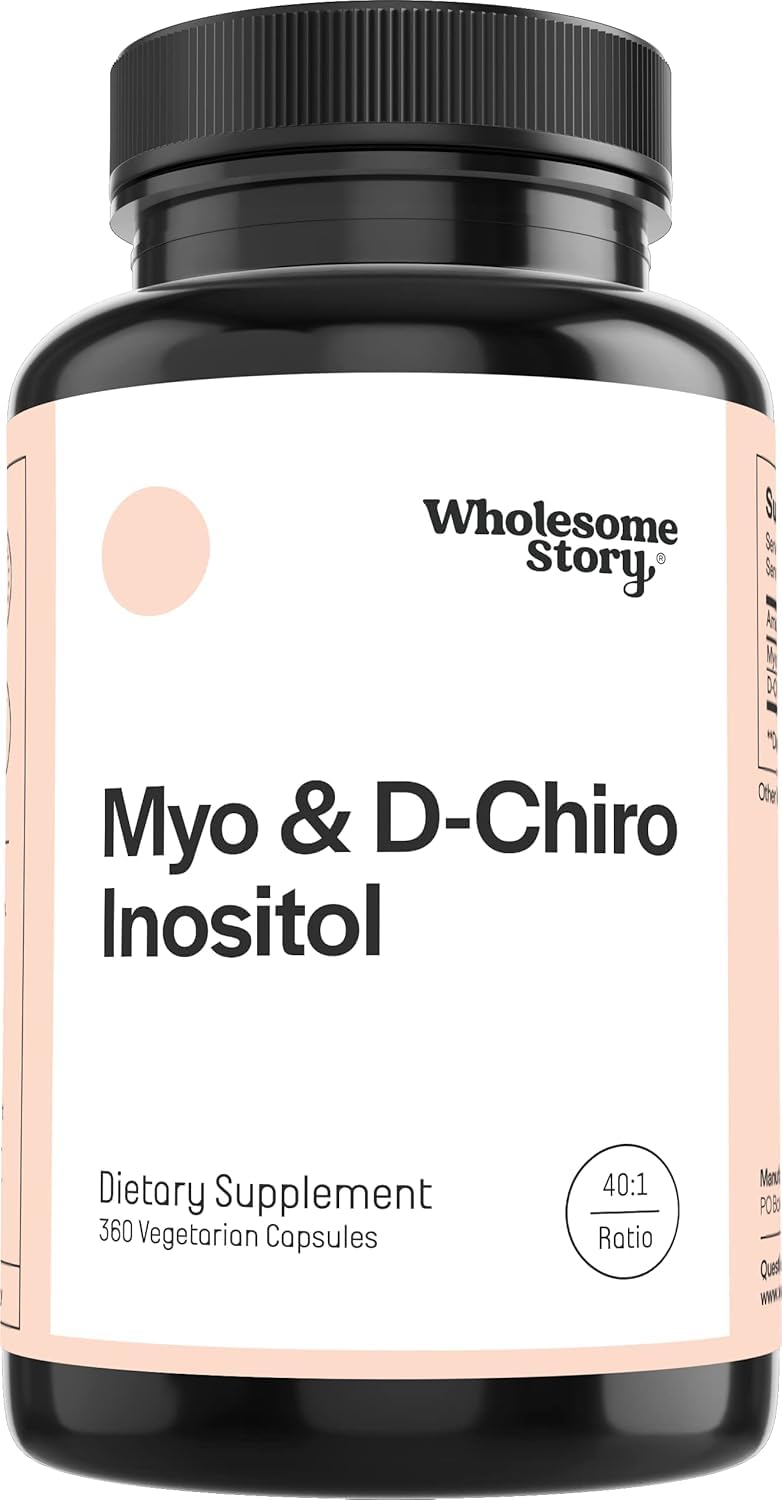 Wholesome Story Myo-Inositol, balance en la botella para apoyo hormonal.