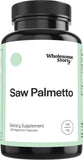 Wholesome Story Saw Palmetto cápsulas 500 mg, posible apoyo al equilibrio hormonal.