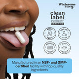 Wholesome Story Zinc Picolinate: cuchara medidora integrada para dosis diaria