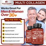 Colágeno hidrolizado de Wholesome Wellness para absorción rápida
