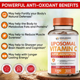 Uso de Wholesome Wellness Liposomal Vitamina C con agua para ingesta diaria