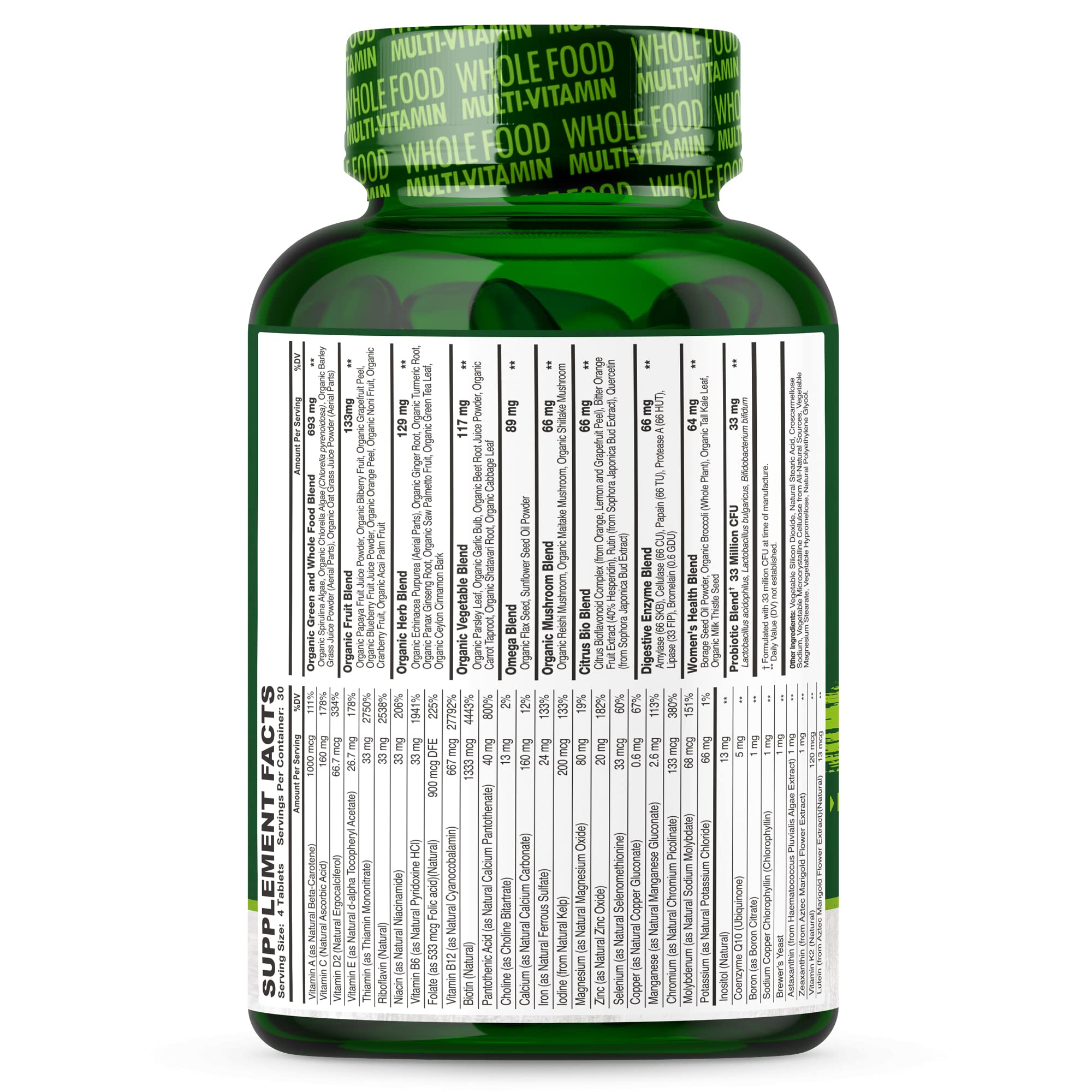 Wholesome Wellness multivitaminas mujeres, garantía de satisfacción para compra con confianza