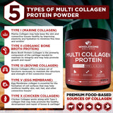 Wholesome Wellness Colágeno Premium: origen-vacuno ofrece una fuente variada y de calidad.